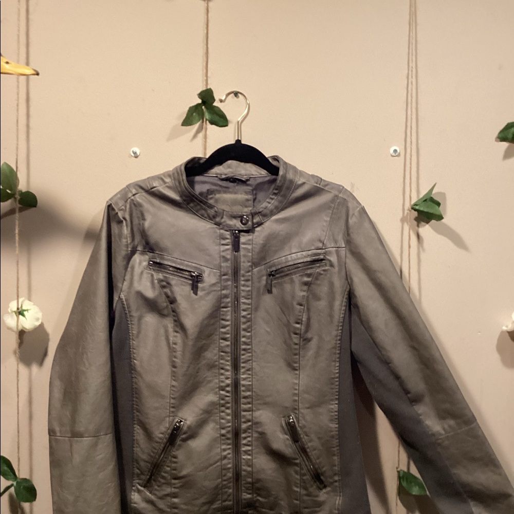 Maurice’s leather jacket